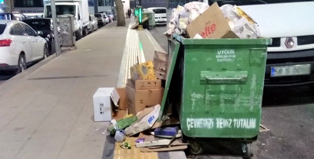 ENGELLİLERE ÇÖP ENGELİ