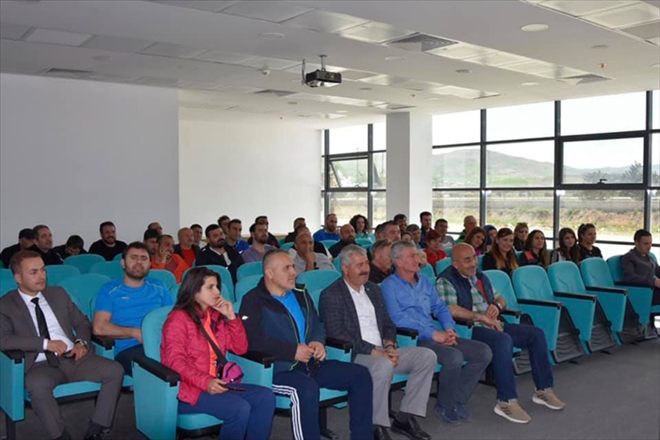 MÜDÜR TUNÇ´TAN ANTRENÖRLERE TALİMAT