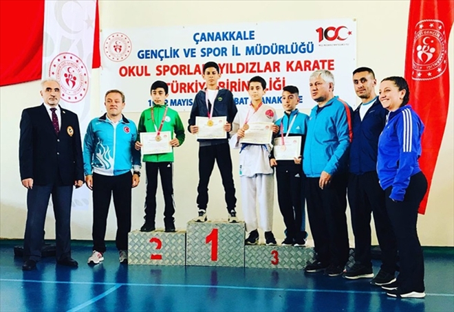 SİVAS 3 MADALYA KAZANDI