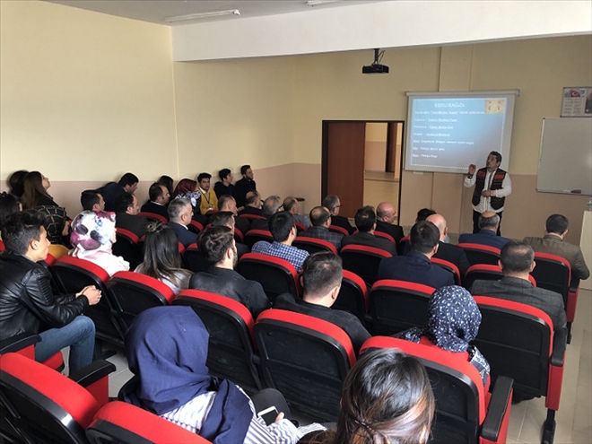 KOYULHİSAR MYO´DAN SERGİ VE SÖYLEŞİ