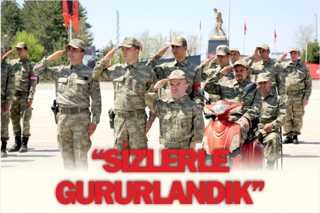 SİZLERLE GURURLANDIK