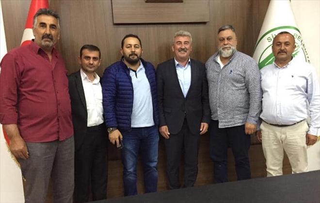 BELEDİYESPOR´A HAYIRLI OLSUN ZİYARETİ