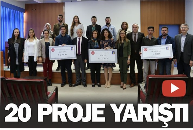 20 PROJE YARIŞTI
