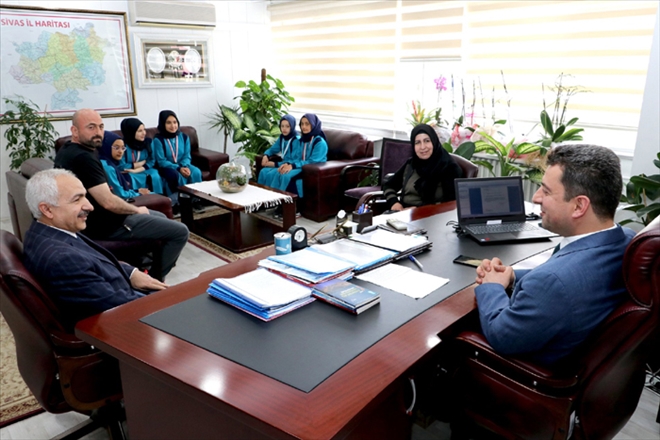 BAŞARILI SPORCULARDAN SAVAŞÇI´YA ZİYARET