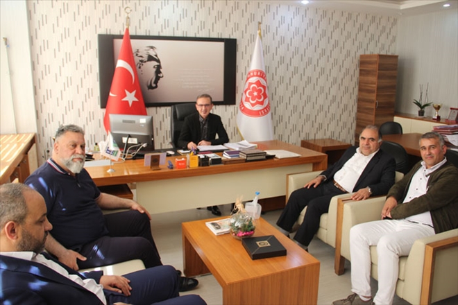 BELEDİYESPOR´DAN BAŞHEKİME ZİYARET