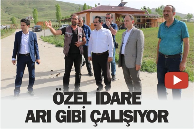ÖZEL İDARE ARI GİBİ ÇALIŞIYOR