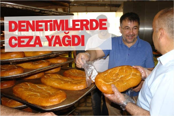 DENETİMLERDE CEZA YAĞDI