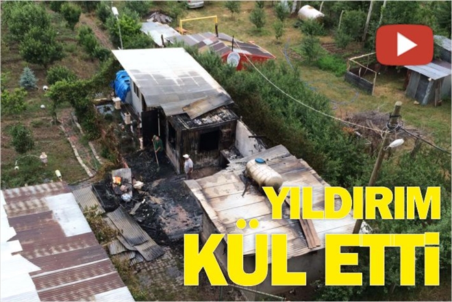 YILDIRIM KÜL ETTİ