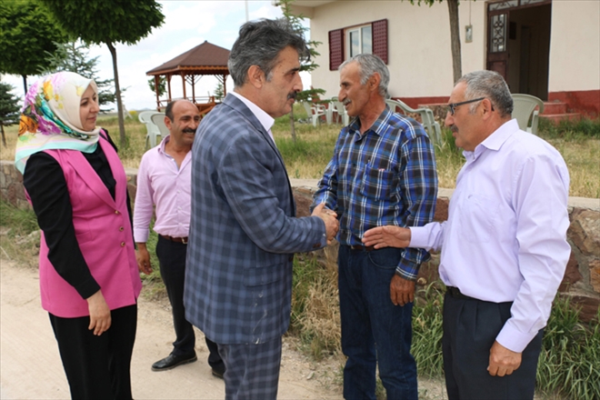 MECLİS BAŞKANI KÖYLÜYÜ DİNLEDİ