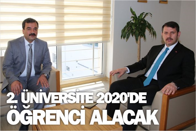 2. ÜNİVERSİTE 2020´DE ÖĞRENCİ ALACAK