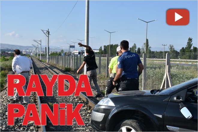 RAYDA OTOMOBİL PANİĞİ