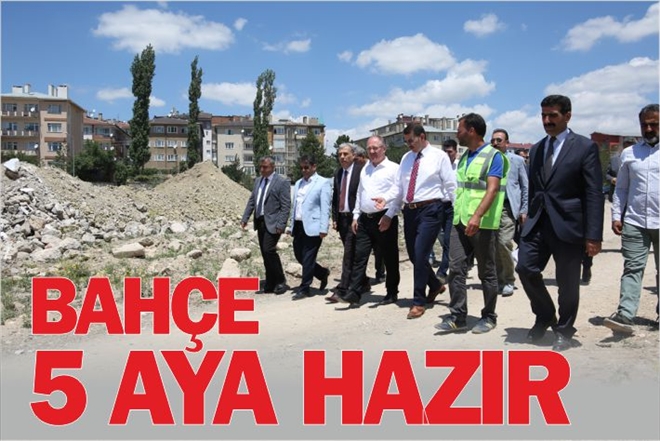 BAHÇE 5 AYA HAZIR