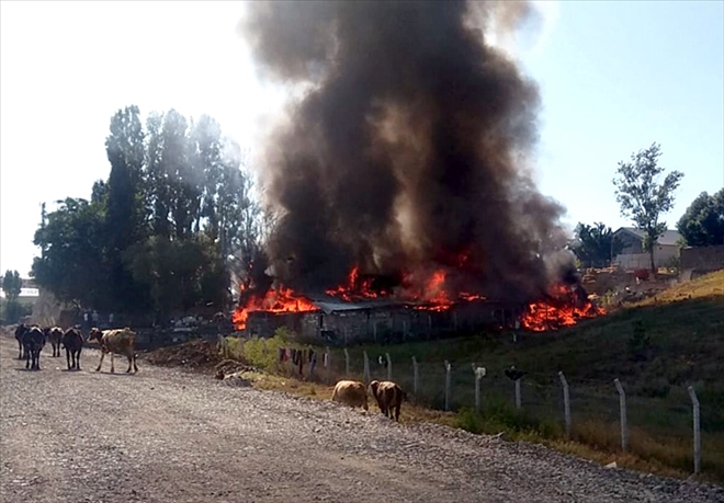 AHIRDA YANGIN FELAKETİ