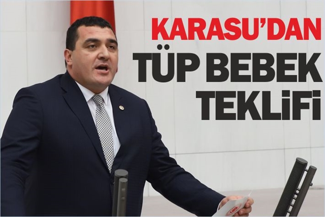 CHP´LI KARASU´DAN TÜP BEBEK TEKLIFI
