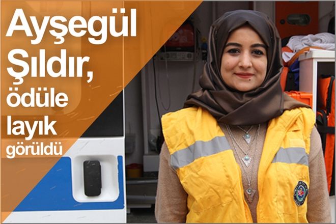 AYŞEGÜL ŞILDIR, ÖDÜLE LAYIK GÖRÜLDÜ