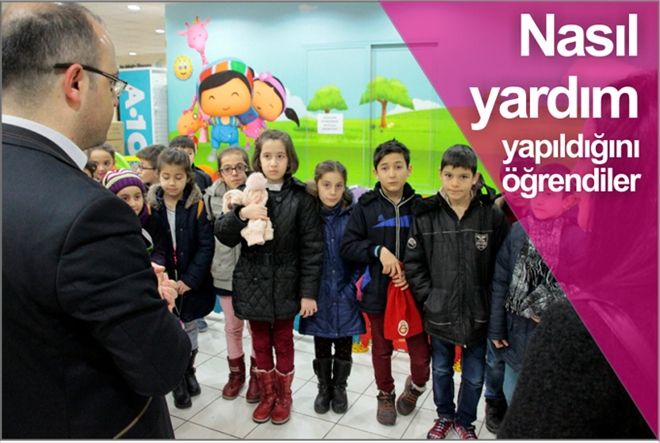 NASIL YARDIM YAPILDIĞINI ÖĞRENDİLER