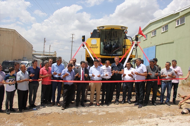 BİÇER DÖVER MAKİNESİ HİZMETE SUNULDU