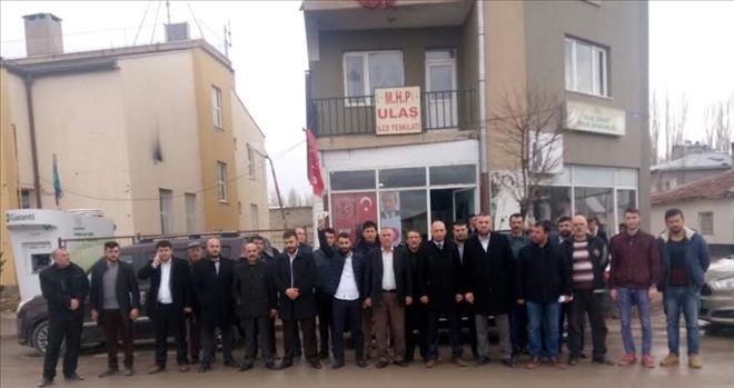 MHP İL BAŞKANLIĞINDAN ULAŞ´A ZİYARET