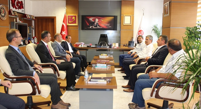 HSK GENEL SEKRETERİNDEN UĞURLU´YA ZİYARET