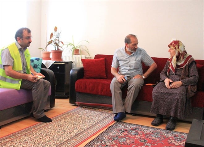 BAĞIŞLARI EVLERİNDEN TESLİM ALINDI