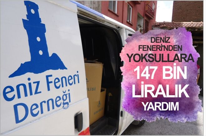 Deniz Feneri´nden yoksullara 147 bin liralık yardım