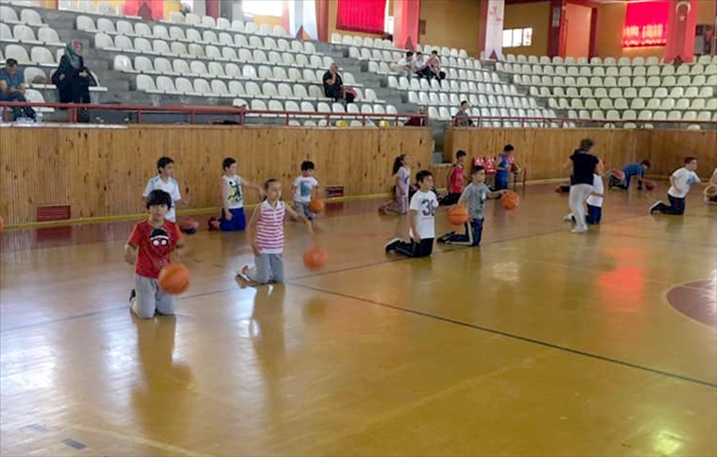 BASKETBOLDA YAZ OKULU TAM GAZ