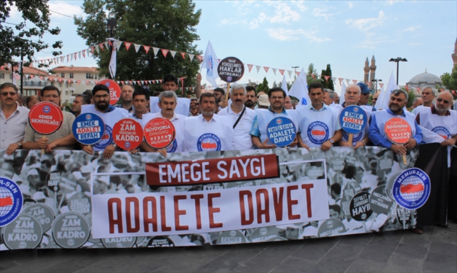 MEMURUZ, HAKLIYIZ, KAZANACAĞIZ