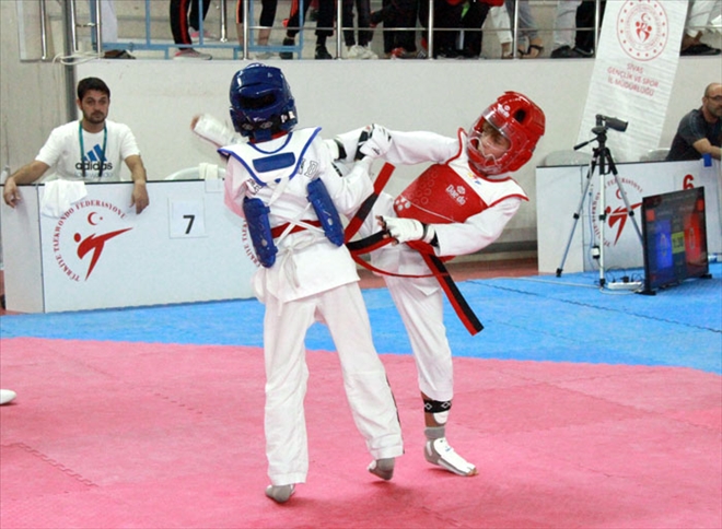 TAEKWONDO ŞAMPİYONASI BAŞLADI