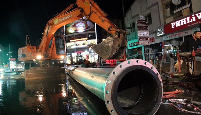 ARIZALI BORU HATTI DEĞİŞTİRİLDİ - video