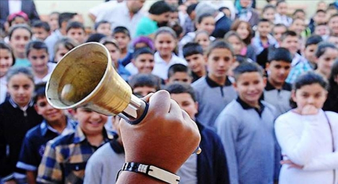 İLK DERS ZİLİ BUGÜN ÇALACAK