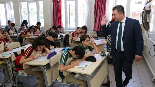 73 BİN ÖĞRENCİ SINAVA GİRDİ