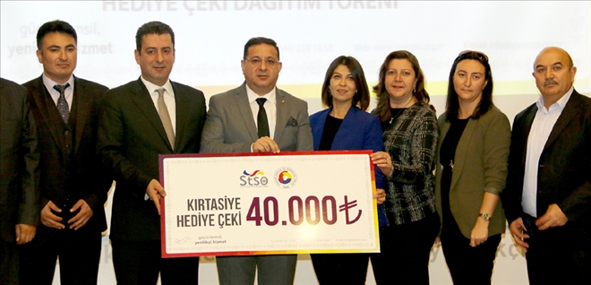 40 BİN LİRALIK KIRTASİYE HEDİYESİ