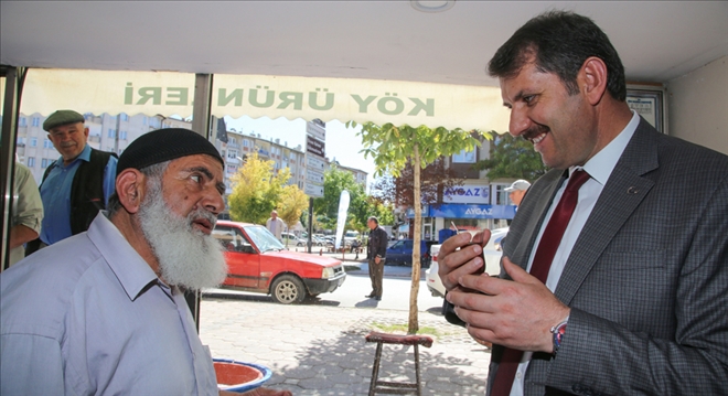 ESNAFIN SORUNLARINI DİNLEDİ