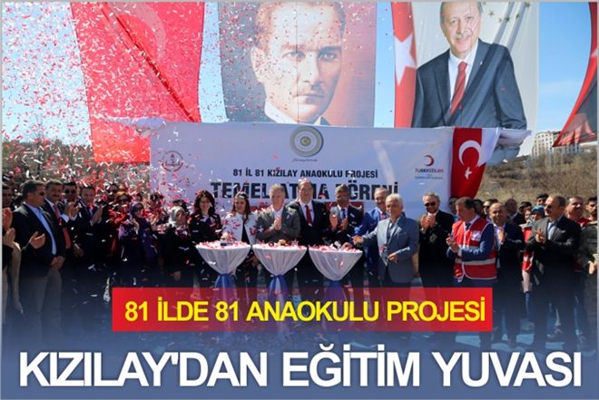 KIZILAY´dan EĞİTİM YUVASI
