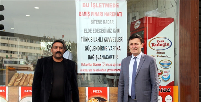 FIRINININ GELİRİNİ MEHMETÇİĞE BAĞIŞLAYACAK