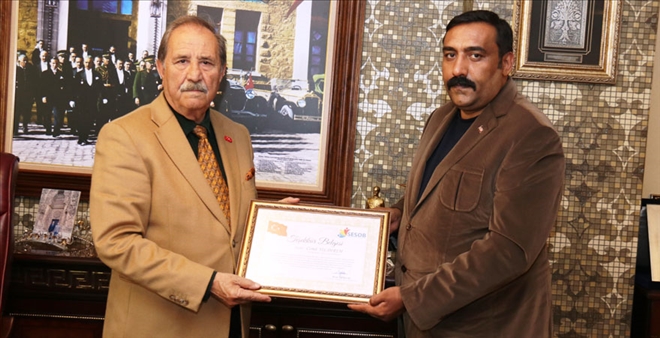 ÖRNEK ESNAFA TEŞEKKÜR BELGESİ