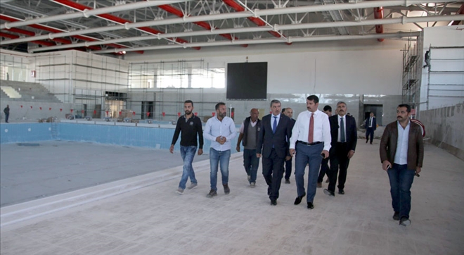 VALİ AYHAN, YATIRIMLARI İNCELEDİ