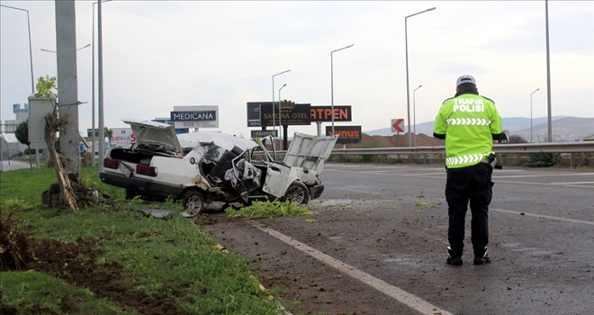 KAZADAN ŞANS ESERİ YARALI KURTULDU