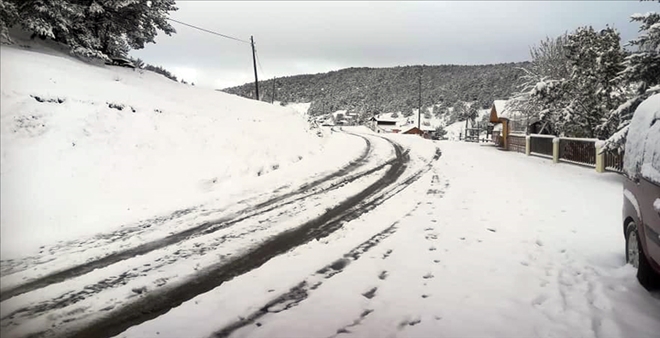 MEVSİMİN İLK KARI YAĞDI