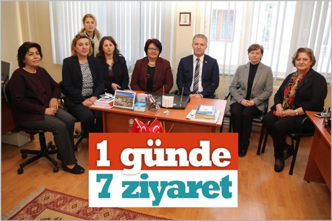 BİR GÜNDE 7 ZİYARET