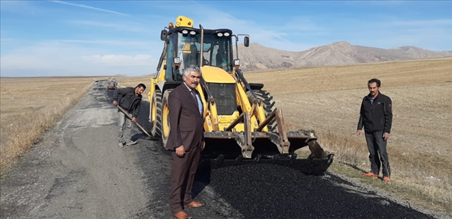 ASFALT ÇALIŞMALARI SÜRÜYOR