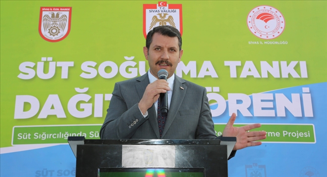 50 İŞLETMEYE SÜT TANKI