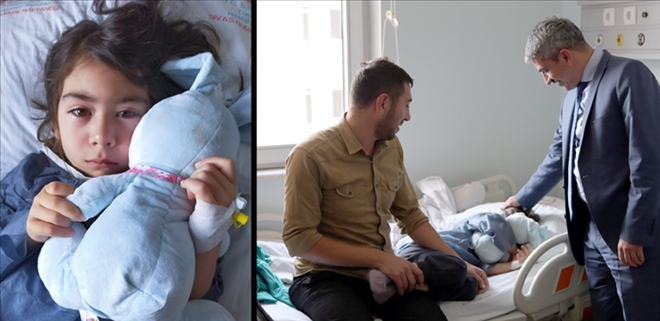 MİNİK HİRA ŞİFAYI SİVAS´TA BULDU