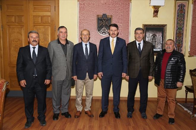 BAŞKAN ARMAN, AYHAN´I ZİYARET ETTİ