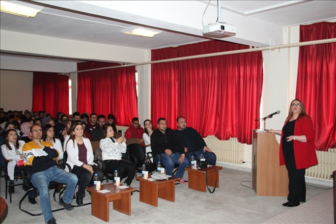 ÖĞRENCİLERE İLETİŞİM KONFERANSI VERİLDİ