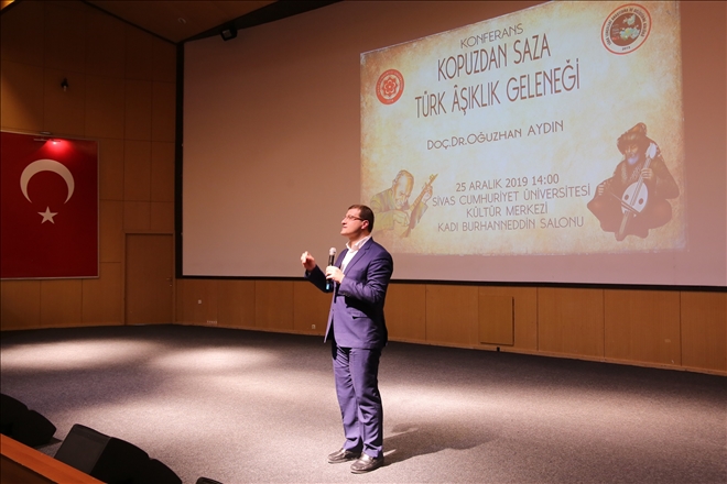 TÜRK AŞIKLIK GELENEĞİ ANLATILDI