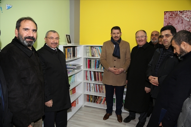 OLUKMAN KÖYÜNE KÜTÜPHANE YAPILDI