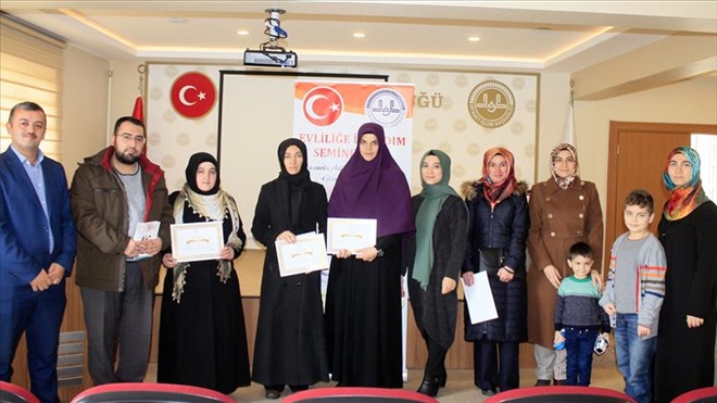 EVLİLİK SEMİNERİ SONA ERDİ