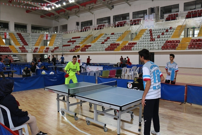 MASA TENİSİNDE BÜYÜKLER YARIŞACAK