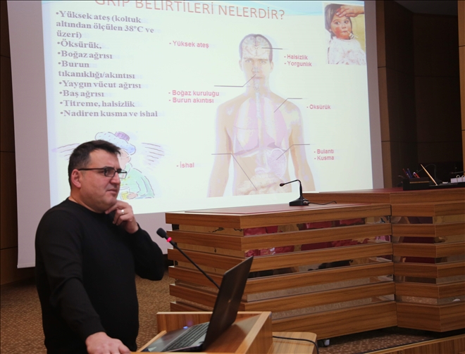 PERSONELE ´GRİP´ EĞİTİMİ (VİDEO)